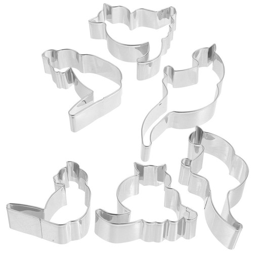 6 Pcs Katzen-Ausstecher Plätzchenformen Zum Selbermachen Keksformen - Bild 7 von 12