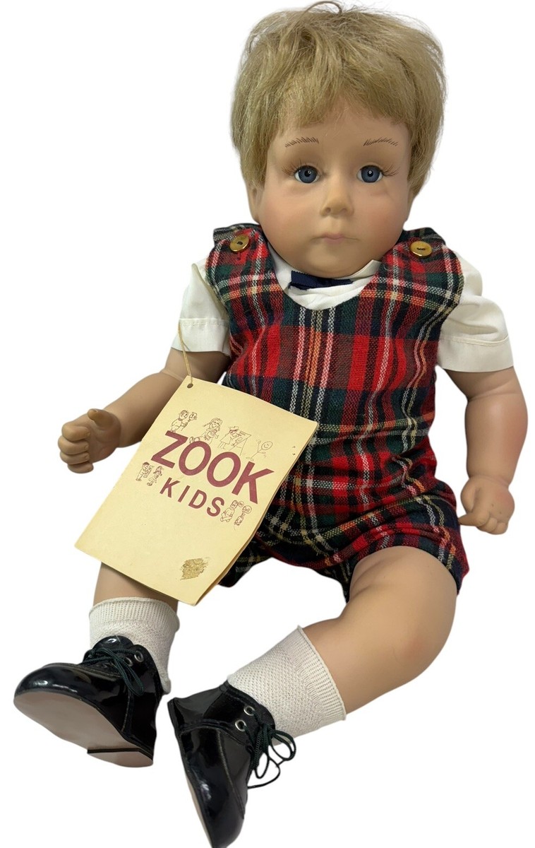SIGNED TAG Vintage 1987 Zook Kids PATRICK 24