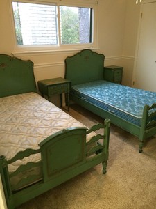 Details About 7 Stickley Bros Bedroom Set Dresser Mirror 1 Bed American Quaint Furniture