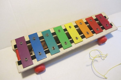 fisher price pull a tune xylophone 1964