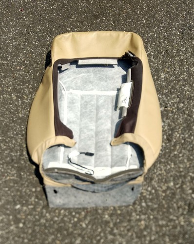 MERCEDES W164 W251 R350 R500 RIGHT FRONT PASSENGER TAN LEATHER COVER OEM - Picture 3 of 4