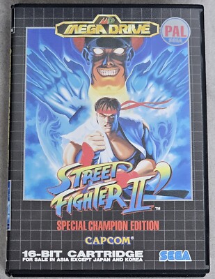 0568 STREET FIGHTER II PLUS SEGA MEGA DR Sega Mega Drive