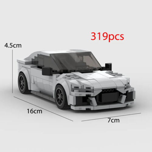 MOC Speed City Car Champion Racer Classic Supercar Bausteine Brick Racing - Bild 450 von 652