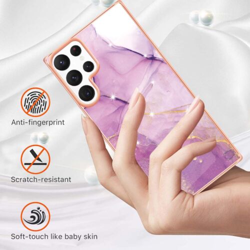 For Samsung Galaxy A73 A72 5G 4G Marble Pattern TPU Shockproof Phone Case Cover - Picture 15 of 74