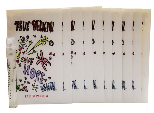 100 True Religion Women perfume EDP 1.5 ML Spray SAMPLES VIALS *LOVE HOPE DENIM* - Picture 3 of 3