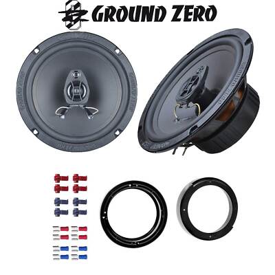Ground Zero Auto Lautsprecher Boxen 16,5 cm 165mm Koax VW Volkswagen New Beetle