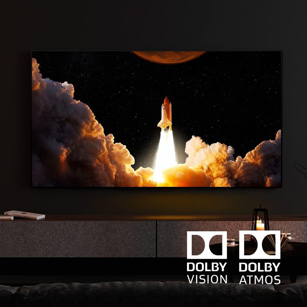 TV QLED 55" Smart TV V1+ Serie Vqu11055+ S. 4K UHD, Android 11, Frameles Design, foto 2