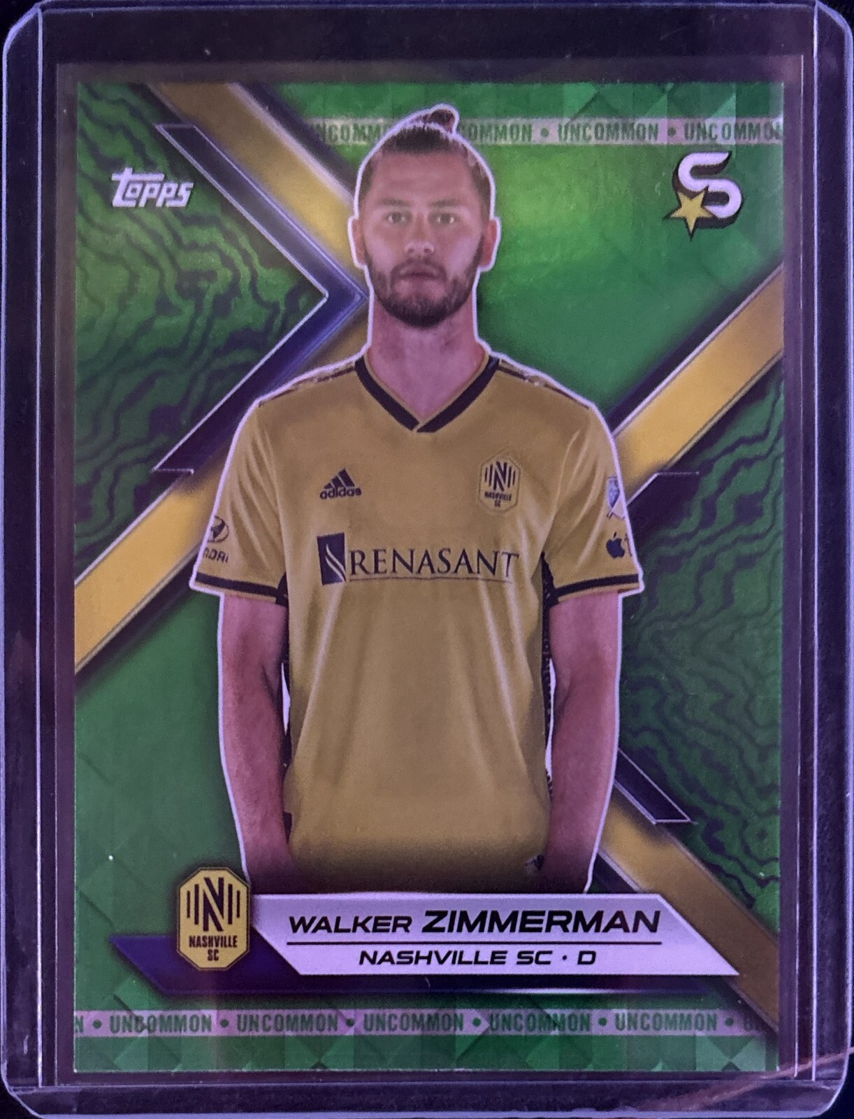 2024 Topps Mls Superstars - Walker Zimmerman #29 Uncommon Green