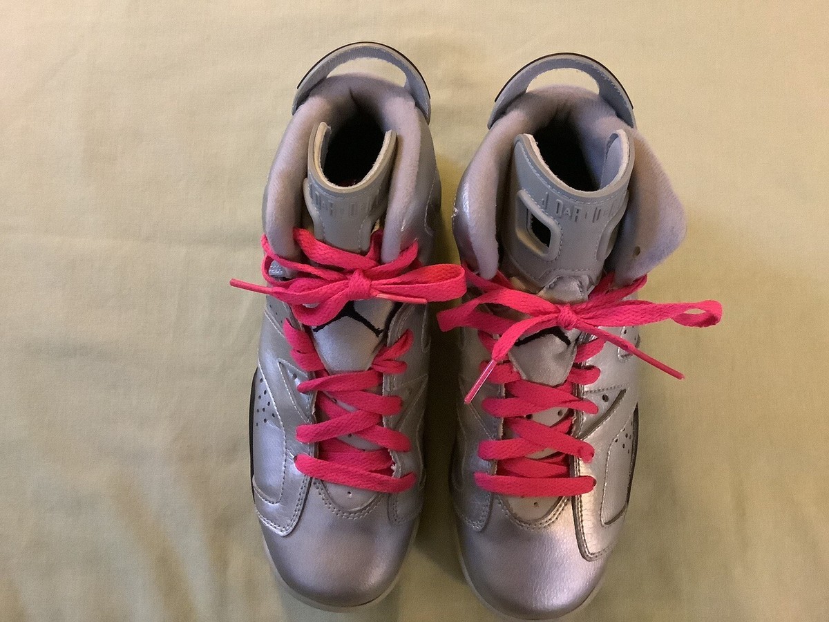 jordan 6 pink and gray