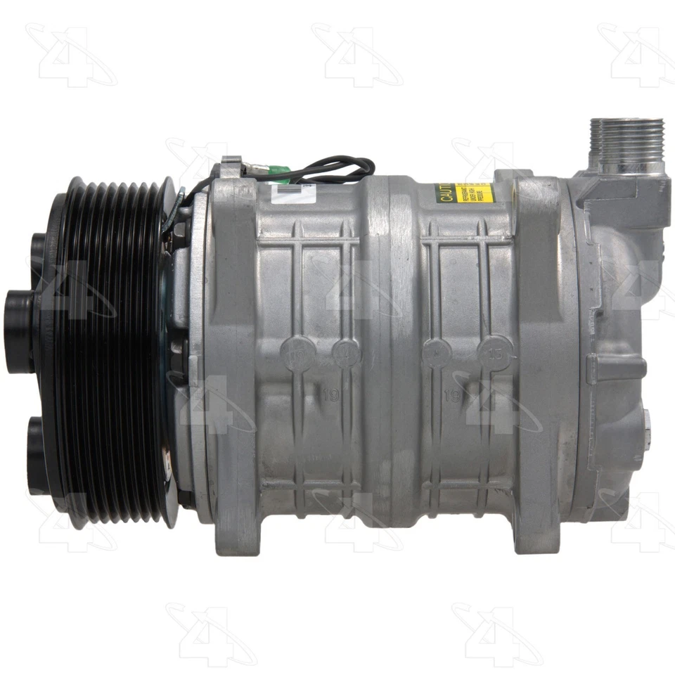 Compresor de aire acondicionado Topkick GMC C6500 1997-1998 4 estaciones 337ZW05 Foto 3 de 4