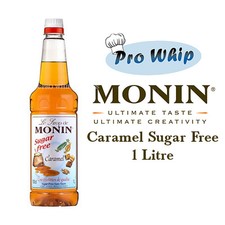 Monin Coffee Syrups SUGAR FREE 1 Litre Bottles AS USED BY COSTA COFFEE