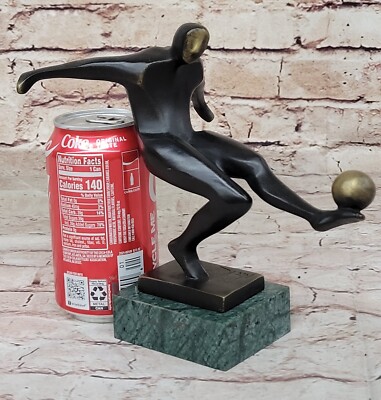 Bronze Sculpture Hand Crafted Mid Century Original By Mario