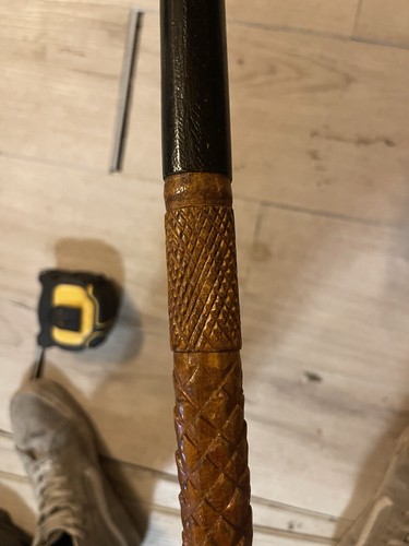 Antique Walking/swagger-stick/riding cane. 36" Roughly See Pics Horse Carving - Picture 19 of 21