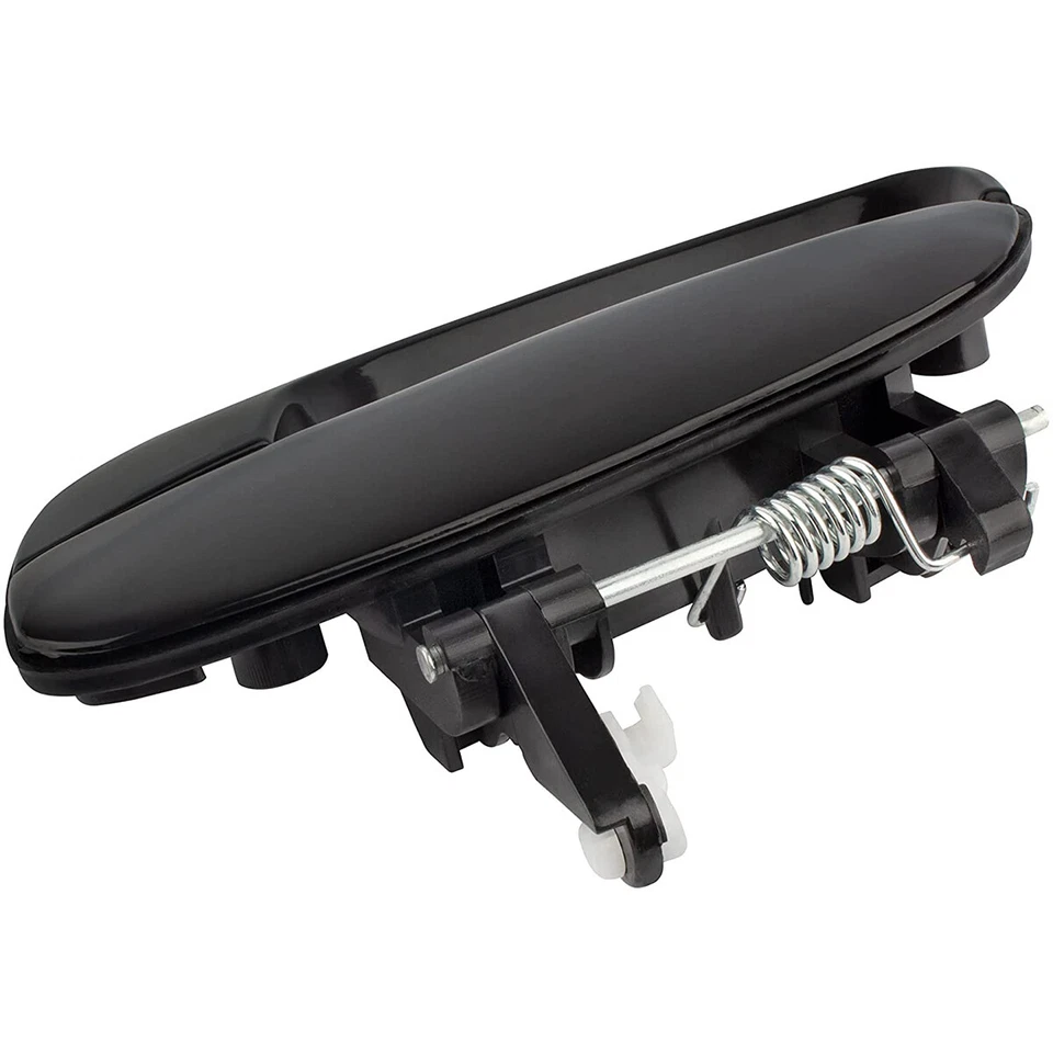 1X for 01-05 Hyundai Elantra Door Handles Black Rear Left Driver Side Outside - Image 2 of 4