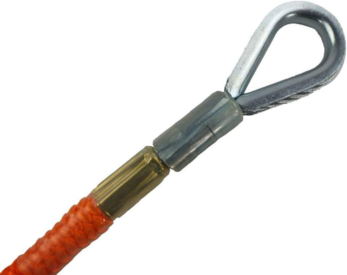 Flip Line Climbing Kit 1/2 Inch 8 Feet - 15 Feet Aluminum Swivel Climbing Lanya - Picture 5 of 18