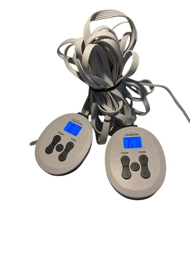 Sunbeam MPL21QN Electric Heating Blanket Controller 5 Prong Cord