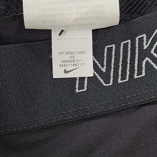 Nike Pants Womens Extra Small Black Pro Running Training Tights Ladies - Picture 6 of 9