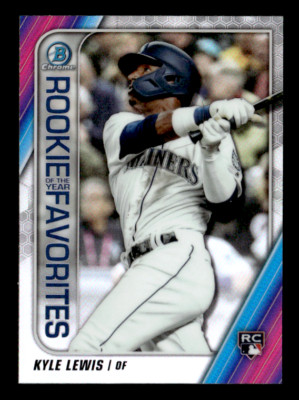 2020 Bowman #ROYF-KL Kyle Lewis Rookie of the Year Favorites