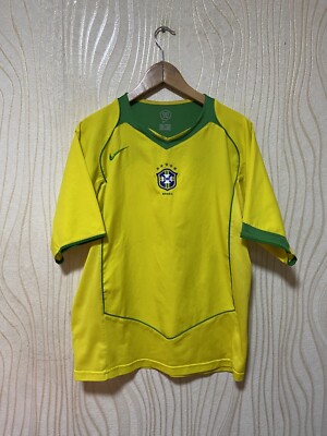 ウェア BRAZIL - 2004 (Home) Brazil 2004 Home Shirt #10 Ronaldinho - Online Store From