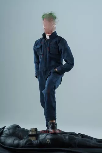 Costume scala 1/12 tuta salopette pantaloni vestiti vestibilità 6'' action figure maschile - Foto 19 di 23
