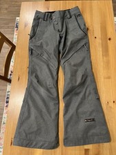 Gray Ride Cappel Ski Snow Snowboarding Pants Women's Size XS Strata HD II