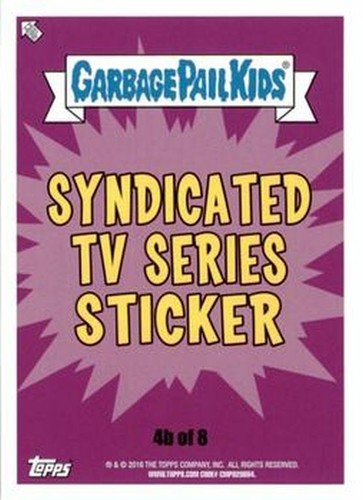 Pegatinas Topps Garbage Pail 2016 para niños Prime Slime - ¡Tú eliges! - Lista de nombres ""B"" - Imagen 179 de 187
