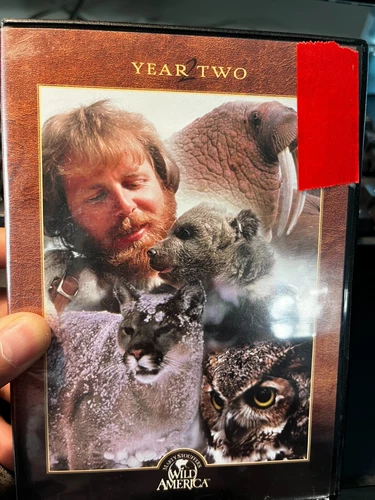 Year Two 2 DVDs Marty Stouffer's Wild America Very Good