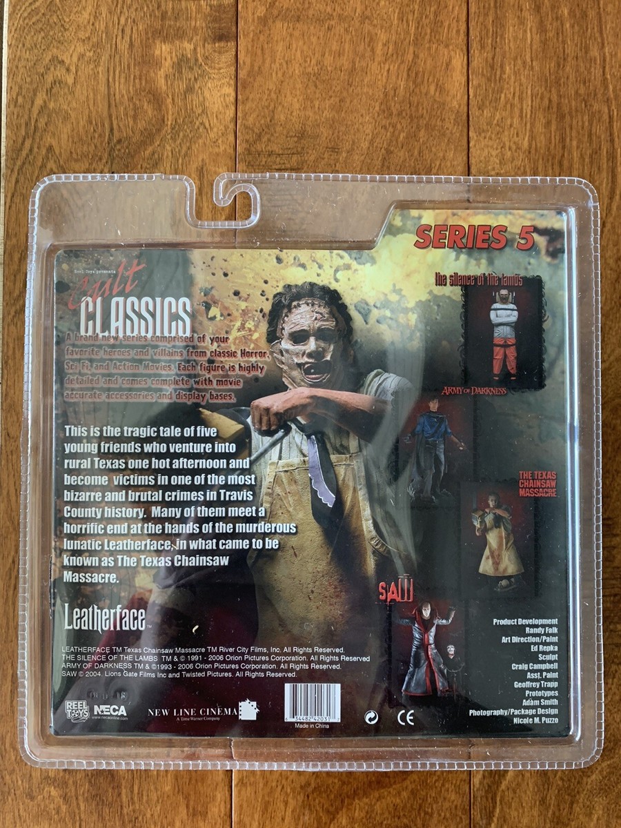 NECA CULT CLASSICS SERIES 5 LEATHERFACE TEXAS CHAINSAW VHTF