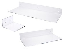 Acrylablage / Wandregal / Warenträger verschiedene Größen