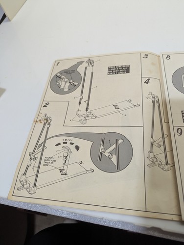 Controlador de avión Skystick 1971 monograma Mattel instrucciones de juguete - Imagen 4 de 11