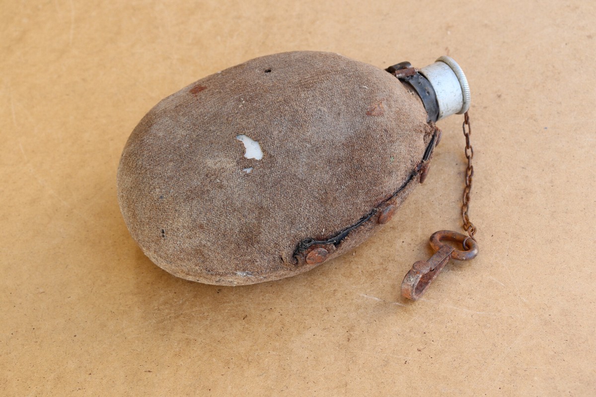 Vintage WW2 WWII German Military Army Water Bottle Canteen