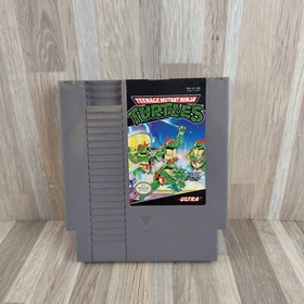 Teenage Mutant Ninja Turtles Nintendo NES, cartuccia con custodia ~ 1985