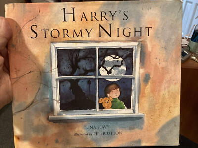 Harry's Stormy Night Hardcover Una Leavy Comforting Child s Fear Of The Dark