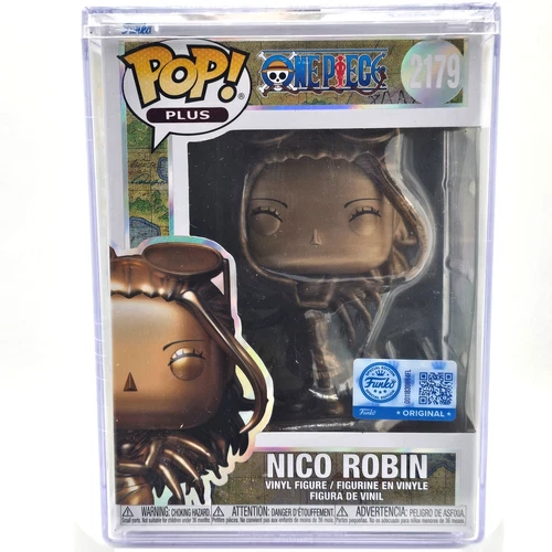 Funko Pop! Plus One Piece Nico Robin Statue (Bronze) #2179 FACTORY SEALED