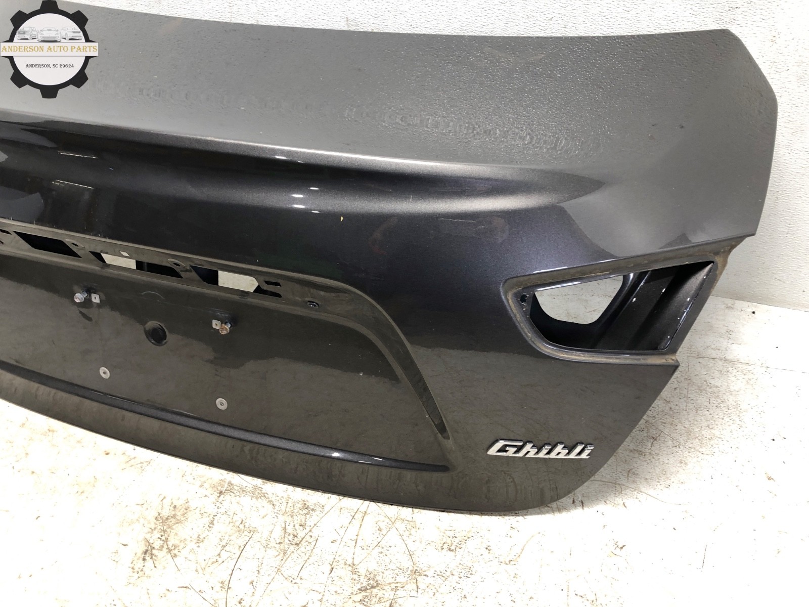 2014-2019 MASERATI GHIBLI REAR TRUNK LID BOOT LID OEM