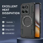 For Motorola Edge 60 Fusion, Hybrid Armor Shockproof Heat Dissipation Case Cover
