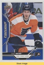 2018-19 Upper Deck Compendium Blue Dale Weise #299 READ 0cr