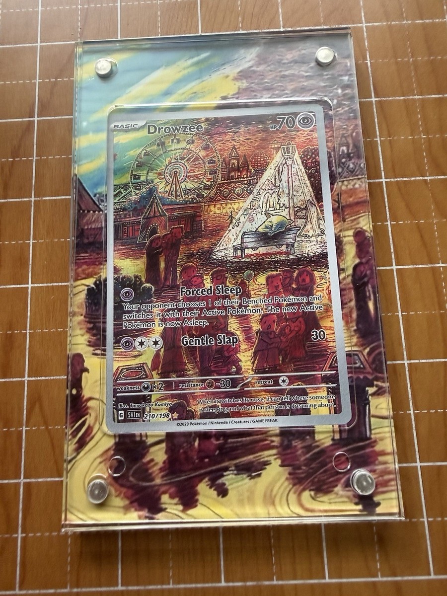 Drowzee 210/198 Illustration Rare IR Magnetic 🧲 Extended Art Case