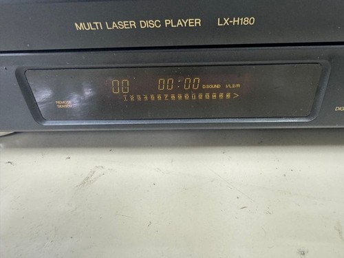 Panasonic LX-H180 LaserDisc CDV CD Player Japan Multi Disc mit Fernbedienung funktioniert - Bild 3 von 7