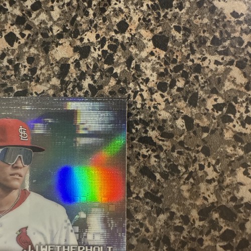 2025 Bowman Chrome JJ Wetherholt Greatness Loading Insert #GL-17 Cardinals - Bild 2 von 6