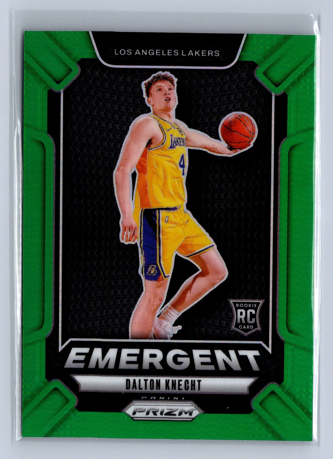 2024 Panini Prizm Emergent Dalton Knecht Green #10