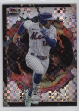 2024 Topps Finest Rare Checkerboard Refractor Francisco Lindor #225 a8r