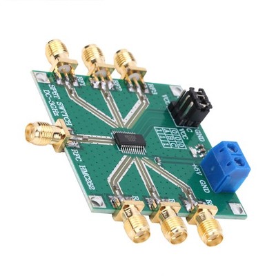 DC-3GHz Non-Reflective RF Switch PCB Board Module  Single Positive Power Supply