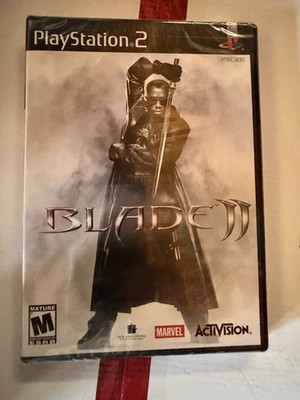 BLADE II : PS2 PlayStation 2, 2002 - Marvel, Y-Sealed - Brand New BLACK LABEL