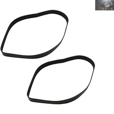 High-Performance Mylar Belts 2-Pack for Bissell Total Floors 61C5W, 12.8x487