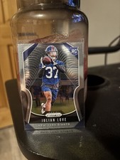 2019 Panini Prizm #320 JULIAN LOVE Rookie Card! GIANTS. rookie card picture