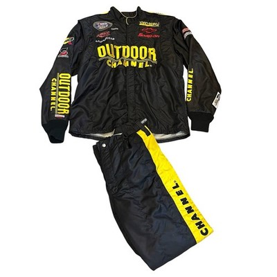Simpson Racing Nascar Outdoor Channel Track Suit- Jacket (Large) & MTO 19 Pants