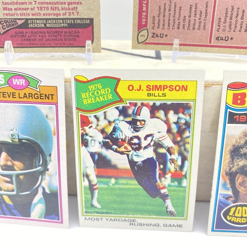 Topps Football 1977 set completo 528 grande Webster Rookie Payton 2° anno vintage - Foto 7 di 10
