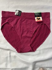 NEW Bali Comfort Revolution Modern Seamless Hi-Cut Panty DFMSHC Size XLarge 8