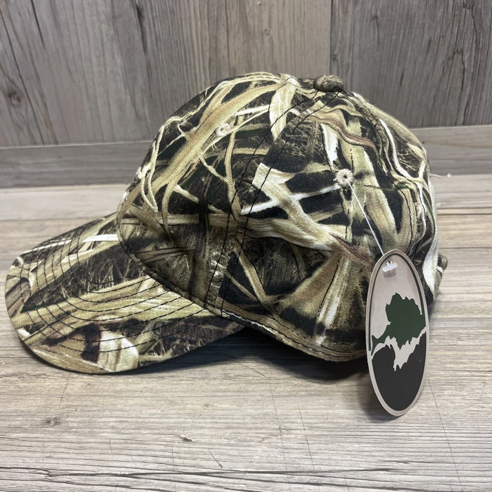 Ducks Unlimited Shadow Grass Mossy Oak Hat 200909947 Adjustable Hat Camo - Image 2 of 4